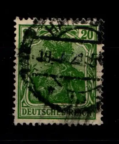 Deutsches Reich 143 c gestempelt gepr. Infla #GR403