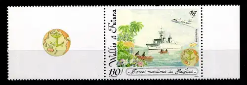 Wallis & Futuna 634 postfrisch Schifffahrt #GN410