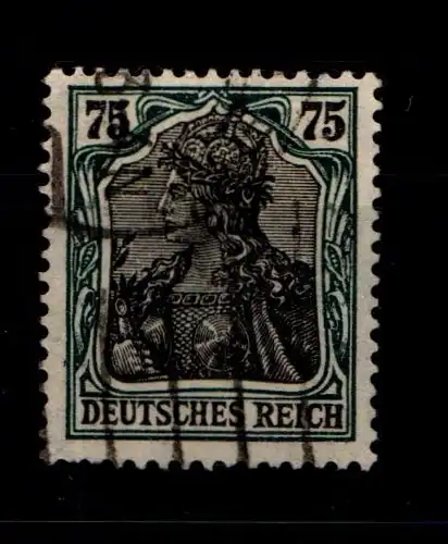 Deutsches Reich 104 c gestempelt gepr. Infla #GR364