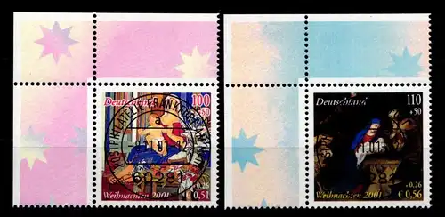 BRD 2226-2227 gestempelt #GK959