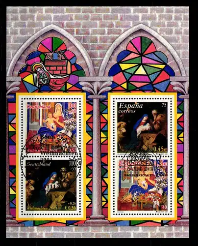 BRD Block 56 mit 2226-2227 gestempelt #GK915