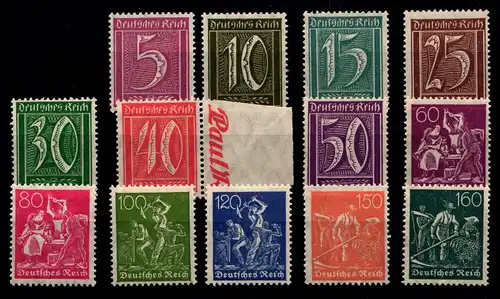 Deutsches Reich 158-170 postfrisch #GV350