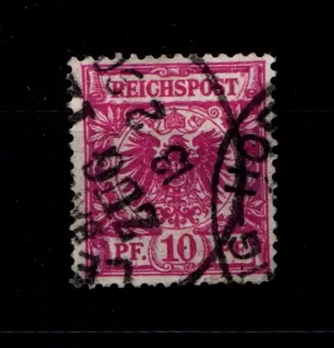 Deutsches Reich 47aa gestempelt geprüft Zenker BPP, leichte Mängel #GV877