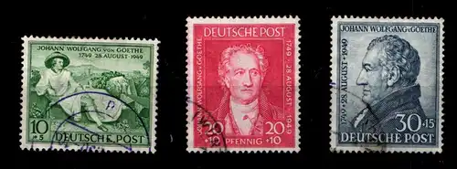 Bizone 108-110 gestempelt #GV560