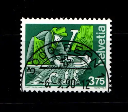 Schweiz 1413 gestempelt #GK980