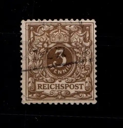 Deutsches Reich 45a gestempelt geprüft Zenker BPP #GV794