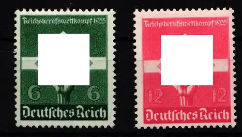 Deutsches Reich 571-572 postfrisch #GS014