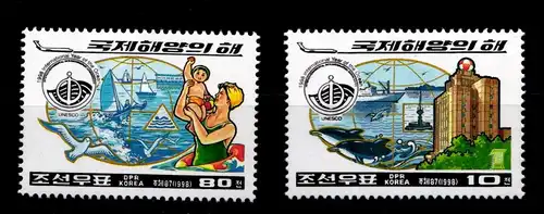Korea 4032–4033 postfrisch Schifffahrt #GQ649