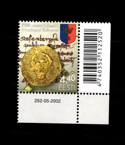 Estland 439 postfrisch Geschichte #GQ764