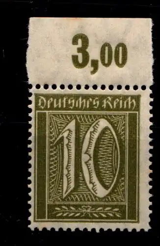 Deutsches Reich 159 POR postfrisch #GV721