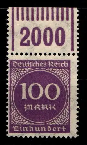 Deutsches Reich 268WOR postfrisch 1/11/1 #GS691