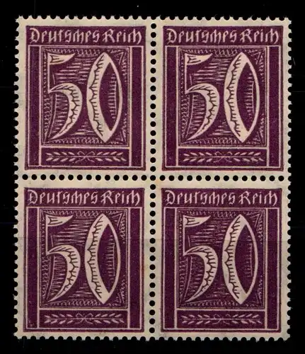 Deutsches Reich 183 postfrisch 4er Block #GS739