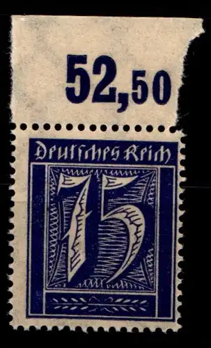 Deutsches Reich 185POR postfrisch #GS753