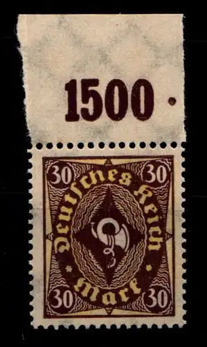 Deutsches Reich 208POR postfrisch #GS785