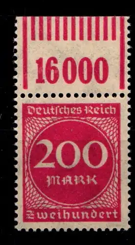 Deutsches Reich 269WOR postfrisch 1/11/1 #GS826