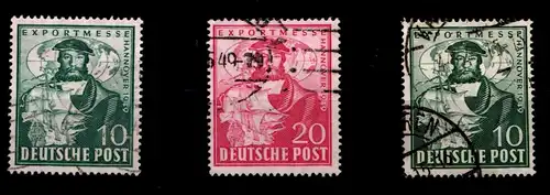 Bizone 103-105 gestempelt #GV553