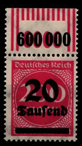 Deutsches Reich 282WOR 2/9/2 postfrisch #GS557