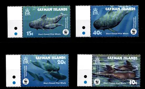 Cayman Islands 970-973 postfrisch Tiere Naturschutz #GQ887