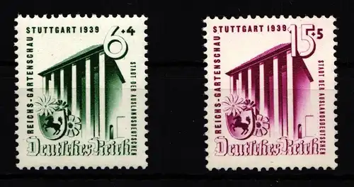 Deutsches Reich 692-693 postfrisch #GS007
