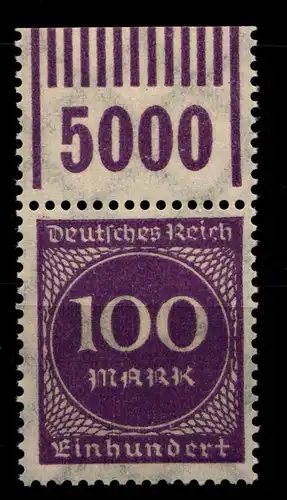 Deutsches Reich 268W OR postfrisch 1/11/1 #GS982