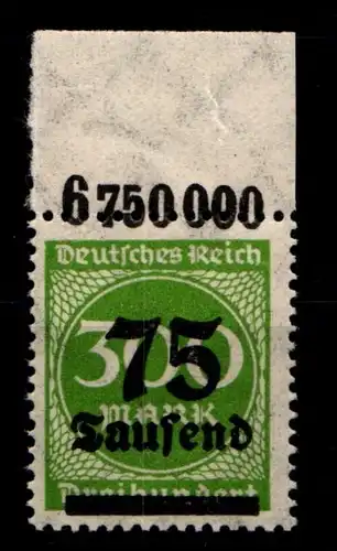 Deutsches Reich 286POR postfrisch #GS583