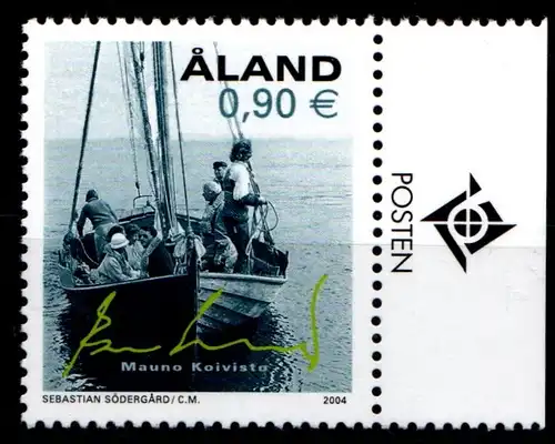 Aland 233 postfrisch Schifffahrt #GQ934