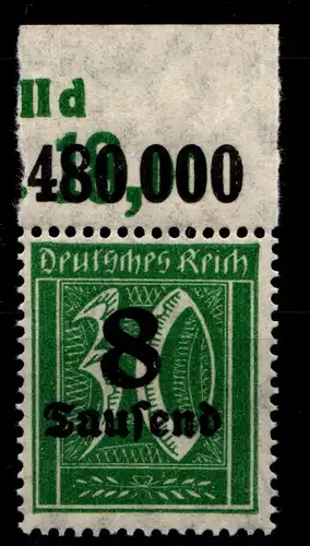 Deutsches Reich 278P OR postfrisch #GX255