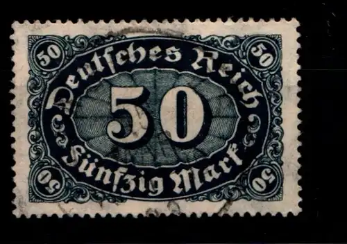 Deutsches Reich 246c gestempelt tiefst geprüft Infla #GT050