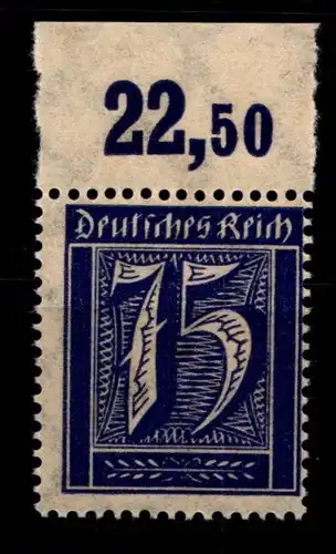 Deutsches Reich 185POR postfrisch #GS747