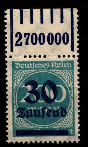 Deutsches Reich 285W OR postfrisch - /1/5/1 #GX321