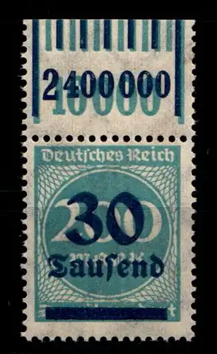 Deutsches Reich 285WOR 1/11/1 postfrisch #GS575