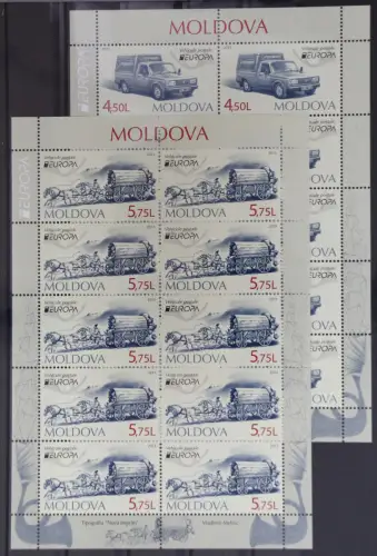 Moldawien 829-830 postfrisch als Kleinbögen, CEPT 2013 #GG621