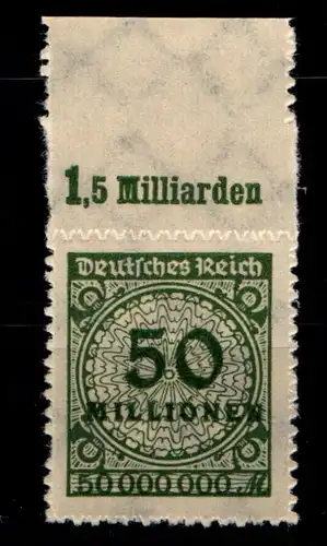 Deutsches Reich 321 BPaOR postfrisch Platte A #GS669