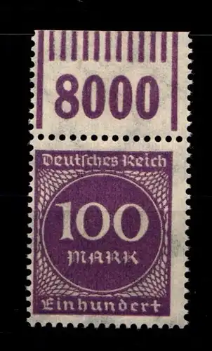 Deutsches Reich 268WOR postfrisch 1/11/1 #GS687