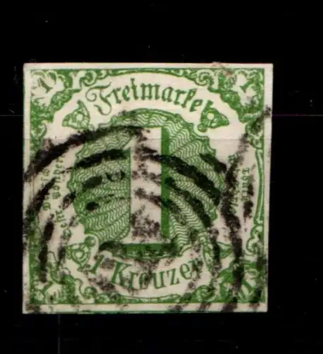 Thurn & Taxis 20 gestempelt vollrandig #GT969