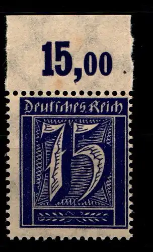 Deutsches Reich 185POR postfrisch #GS749