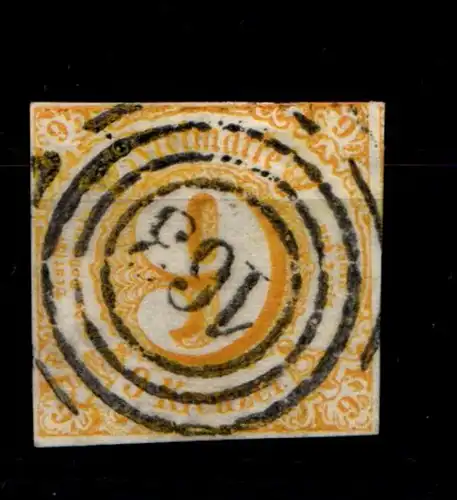 Thurn & Taxis 23 gestempelt vollrandig, #GT997