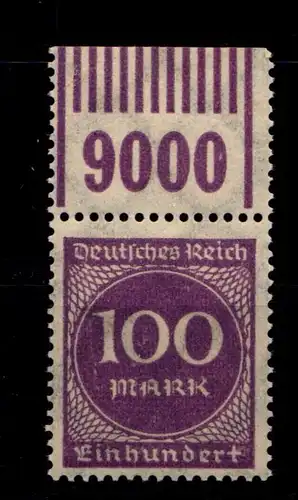 Deutsches Reich 268WOR postfrisch 1/11/1 #GS822