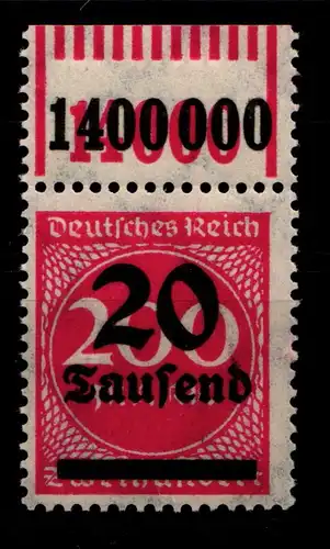 Deutsches Reich 282W OR postfrisch 1/11/1 #GX284