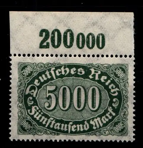 Deutsches Reich 256POR postfrisch #GS467