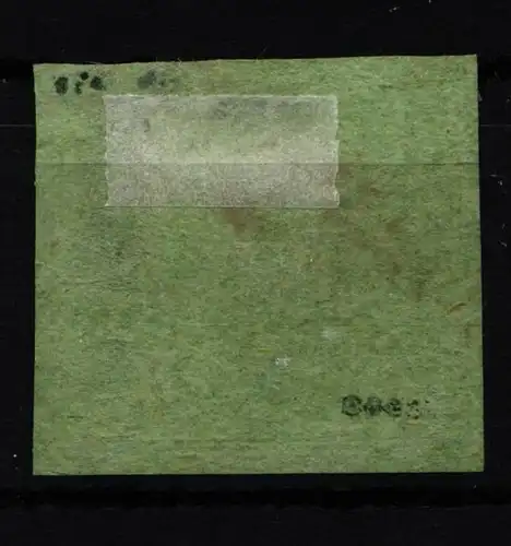 Braunschweig 10 gestempelt Mängel, erhöht signiert #GU995