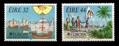 Irland 792-793 postfrisch Schifffahrt #GZ069