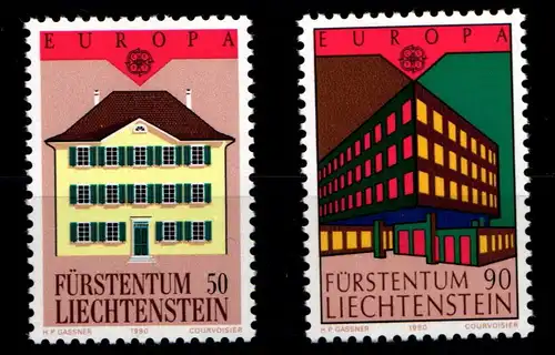Liechtenstein 984-985 postfrisch #GZ089