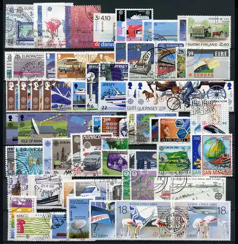 Cept Jahrgang 1988 gestempelt #GU014