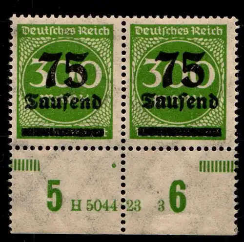 Deutsches Reich 286HAN postfrisch HAN 5044 23 #GS430