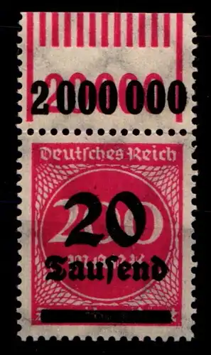 Deutsches Reich 282WOR postfrisch WOR 1/11/1 #GS397