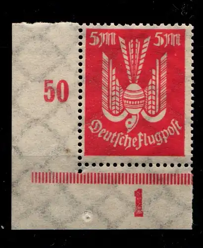 Deutsches Reich 263 postfrisch Eckrand links unten #GS405