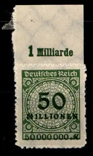 Deutsches Reich 321 BPaOR postfrisch Platte A #GS668