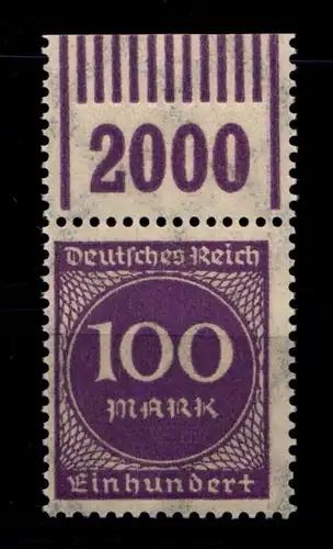 Deutsches Reich 268WOR postfrisch 1/11/1 #GS686