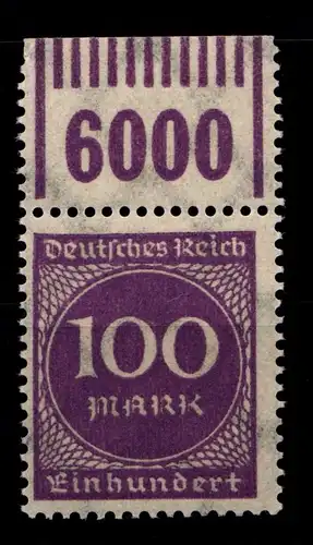 Deutsches Reich 268W OR postfrisch 1/11/1 #GS987